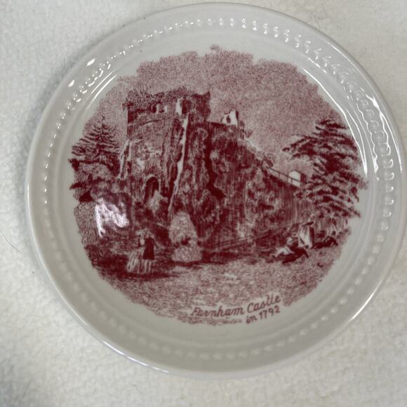 Johnson Brothers Old Britain Castles Pink Set of 4 Coasters3 - Picture 4 of 7